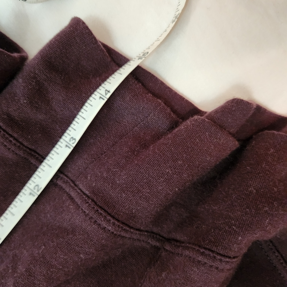 Eileen Fisher Deep Purple Long Sleeve Top - Picture 10 of 10